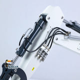 In Stock Pre-Order 1/12 Metal Hydraulic Remote Control Excavator LR976 6CH Valves RC Digger RTR Model Dual Pump Brushless Motor Light Sound System