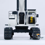 In Stock Pre-Order 1/12 Metal Hydraulic Remote Control Excavator LR976 6CH Valves RC Digger RTR Model Dual Pump Brushless Motor Light Sound System