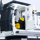 In Stock Pre-Order 1/12 Metal Hydraulic Remote Control Excavator LR976 6CH Valves RC Digger RTR Model Dual Pump Brushless Motor Light Sound System