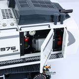 In Stock Pre-Order 1/12 Metal Hydraulic Remote Control Excavator LR976 6CH Valves RC Digger RTR Model Dual Pump Brushless Motor Light Sound System
