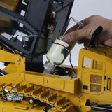 JDM Model 188 1/14 Metal Tracked RC Hydraulic Loader JDM-188 C963D Valve Pump Remote Control Vehicles Toys JDM-188