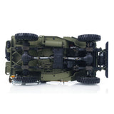 HG 1/14 4x4 Electric Military Truck HG4 58 Convertible Off Road Combat Vehicle Remote Control Car 2Speed Light Sound Motor Model