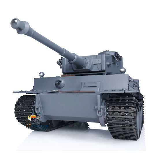 TOUCAN RC HOBBY Mato 100% Metal 1/16 Gray German Tiger I Infrared Version KIT RC Tank 1220 Upper Hull Chassis Tracks Barrel