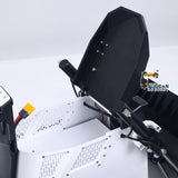 In Stock Metal 1/12 Remote Control Hydraulic Bulldozer D155AX RC Heavy Dozer Model 7 Way Valve 3.0L Oil Pump 5 Plows Light Sound System
