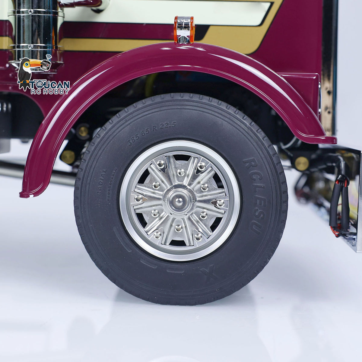 1/14 TAMIYA 56301 6x6 RC Sattelzugmaschine Betriebsbereites Metallchassis Fahrzeugmodell 2-Gang-Getriebe