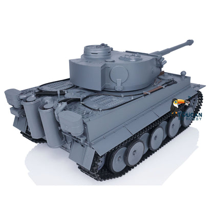 Mato 100% Metall 1/16 Grau Deutsch Tiger I Infrarot Version KIT RC Tank 1220 Obere Wanne Chassis Ketten Barrel