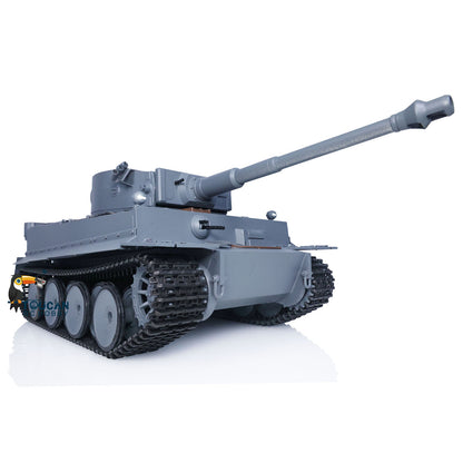 Mato 100% Metall 1/16 Grau Deutsch Tiger I Infrarot Version KIT RC Tank 1220 Obere Wanne Chassis Ketten Barrel