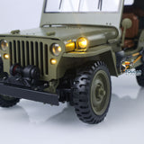 Fast  Free Shipping HG 1/14 4x4 Electric Military Truck HG4 58 Convertible Off Road Combat Vehicle Remote Control Car 2Speed Model
