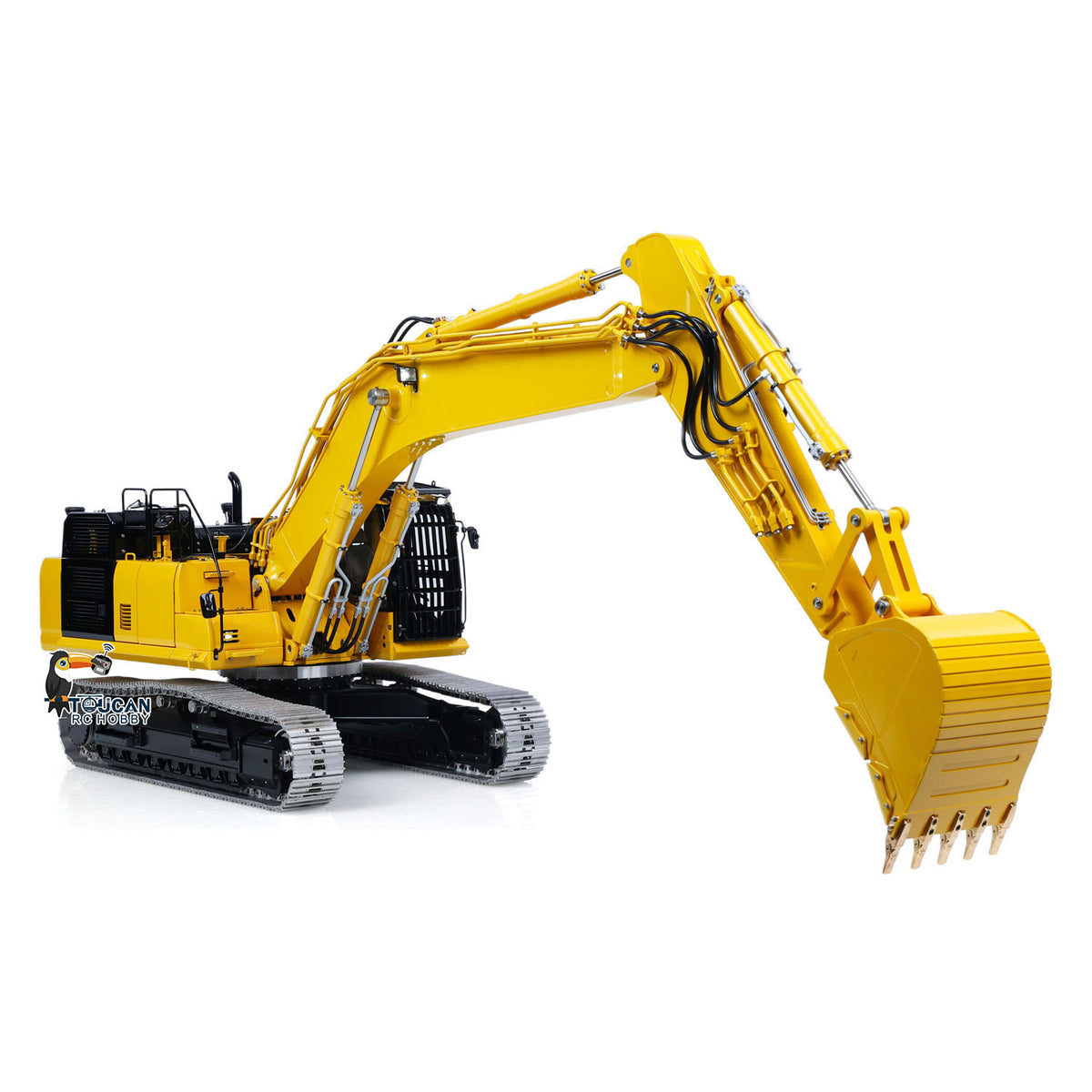 TOUCAN RC HOBBY LESU PC500 Metal 1/14 RC Hydraulic Tracked Excavator Remote Control Construction Vehicle Brushless Motor for Modeler