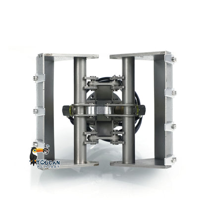 Hydraulische Zweischalengreiferschaufel aus Metall für 1/14 RC-Krankipper-Auto-Muldenkipper-Modell, zusammengebautes Simulationsfahrzeug, Hobby-Modell, DIY-Teile