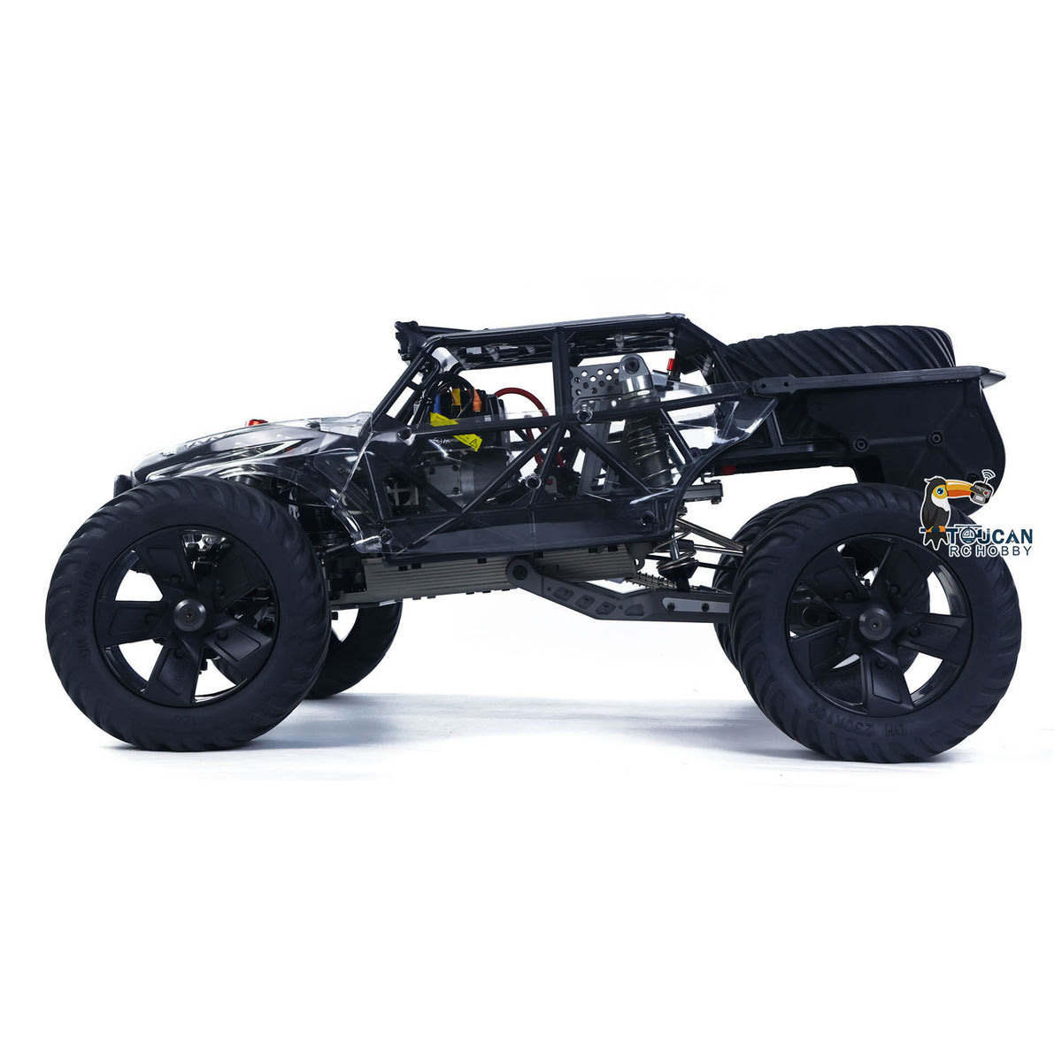 249 km/h Hochgeschwindigkeits-RC-Geländewagen GR1 Pro im Maßstab 1/5, Elektromodell, 2-Gang-Fernbedienung, Rock Crawler, Metallchassis, Hinterachssperren