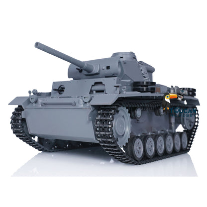 Mato 100 % Metall, Maßstab 1/16, grau, deutscher Panther III, Infrarot-Version, KIT RC-Panzer 1223, Modellrumpf, Antriebsräder, Ketten
