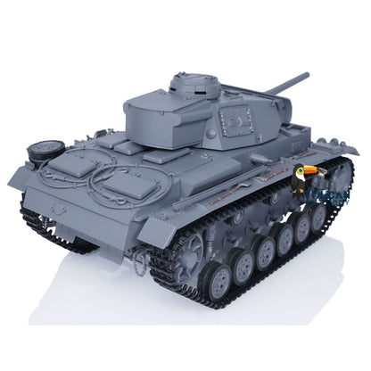 Mato 100 % Metall, Maßstab 1/16, grau, deutscher Panther III, Infrarot-Version, KIT RC-Panzer 1223, Modellrumpf, Antriebsräder, Ketten