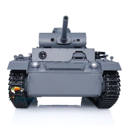 Mato 100 % Metall, Maßstab 1/16, grau, deutscher Panther III, Infrarot-Version, KIT RC-Panzer 1223, Modellrumpf, Antriebsräder, Ketten
