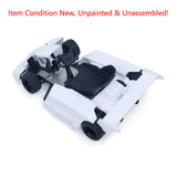 JDM 298B 1/10 Plastic RC Go-Kart DIY Model Radio Controlled Electric Racing Vehicle Unlimited Retrofit for Advanced Player