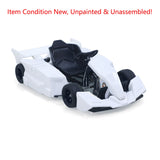 JDM 298B 1/10 Plastic RC Go-Kart DIY Model Radio Controlled Electric Racing Vehicle Unlimited Retrofit for Advanced Player
