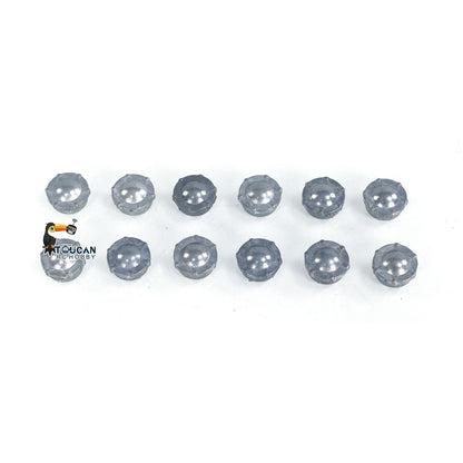 Set of Metal Road Wheels For 1/16 Scale Heng Long Russian T90 RC Main Battle Tank 3938 Model Spare Parts Durable Accessories