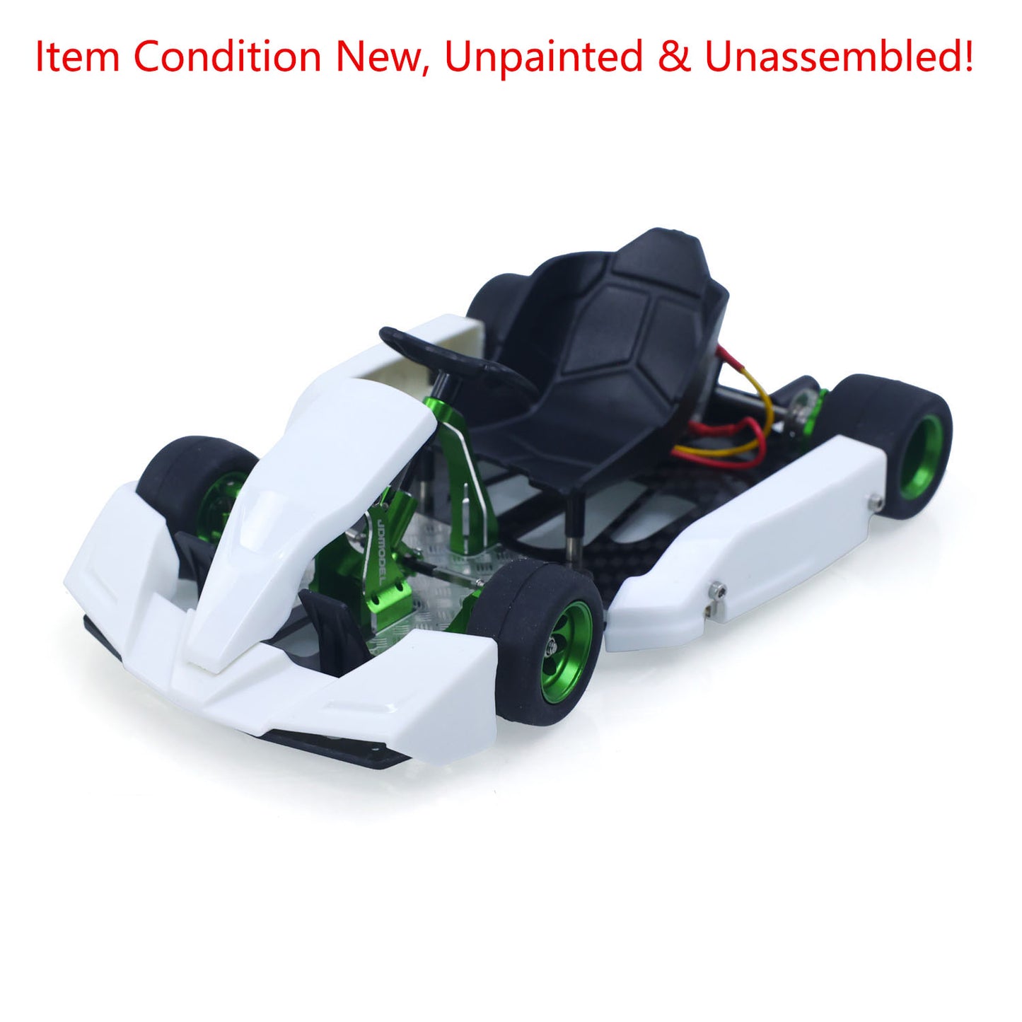 KIT JDM 298A 1/10 4x2 RC Go-Kart Unlimited DIY Model Vehicle Remote Control Electric Racing Car Motor No Battery for Adult