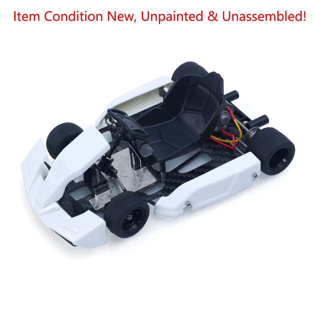 KIT JDM 298A 1/10 4x2 RC Go-Kart Unlimited DIY Model Vehicle Remote Control Electric Racing Car Motor No Battery for Adult
