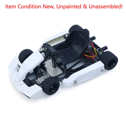 KIT JDM 298A 1/10 4x2 RC Go-Kart Unlimited DIY Model Vehicle Remote Control Electric Racing Car Motor No Battery for Adult