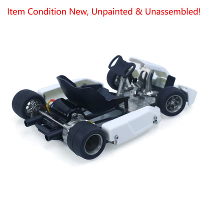 KIT JDM 298A 1/10 4x2 RC Go-Kart Unlimited DIY Model Vehicle Remote Control Electric Racing Car Motor No Battery for Adult