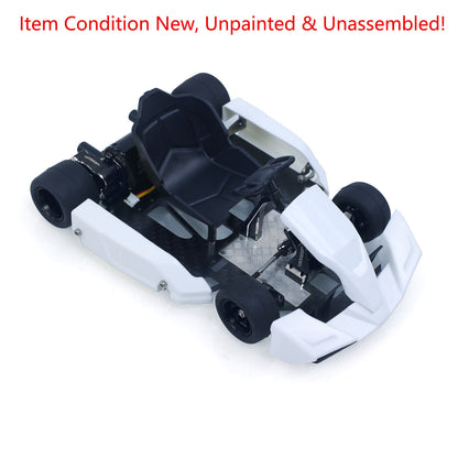 KIT JDM 298A 1/10 4x2 RC Go-Kart Unlimited DIY Model Vehicle Remote Control Electric Racing Car Motor No Battery for Adult