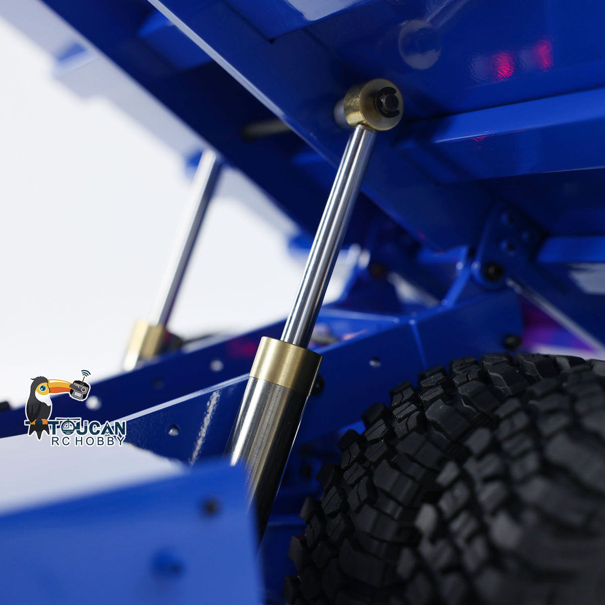 LZGH-C793D 1/20 Metal Hydraulic RC Mining Dump Truck w/Light Warning Sound No Battery Charger