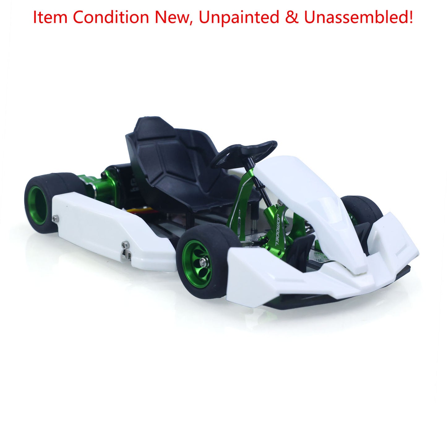 KIT JDM 298A 1/10 4x2 RC Go-Kart Unlimited DIY Model Vehicle Remote Control Electric Racing Car Motor No Battery for Adult