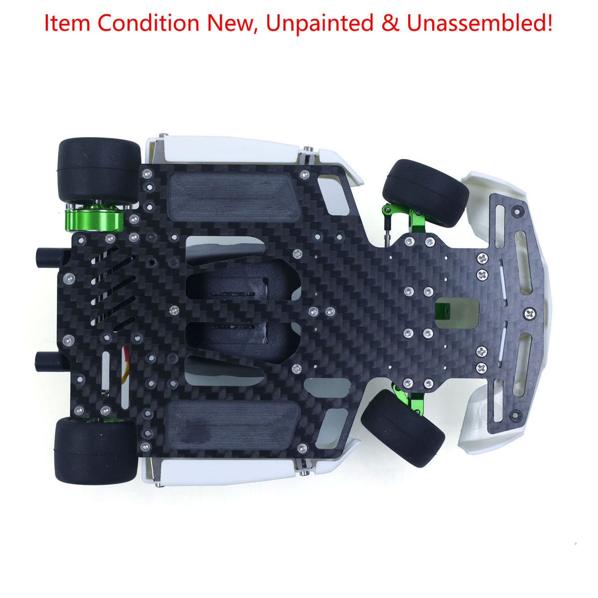 KIT JDM 298A 1/10 4x2 RC Go-Kart Unlimited DIY Model Vehicle Remote Control Electric Racing Car Motor No Battery for Adult