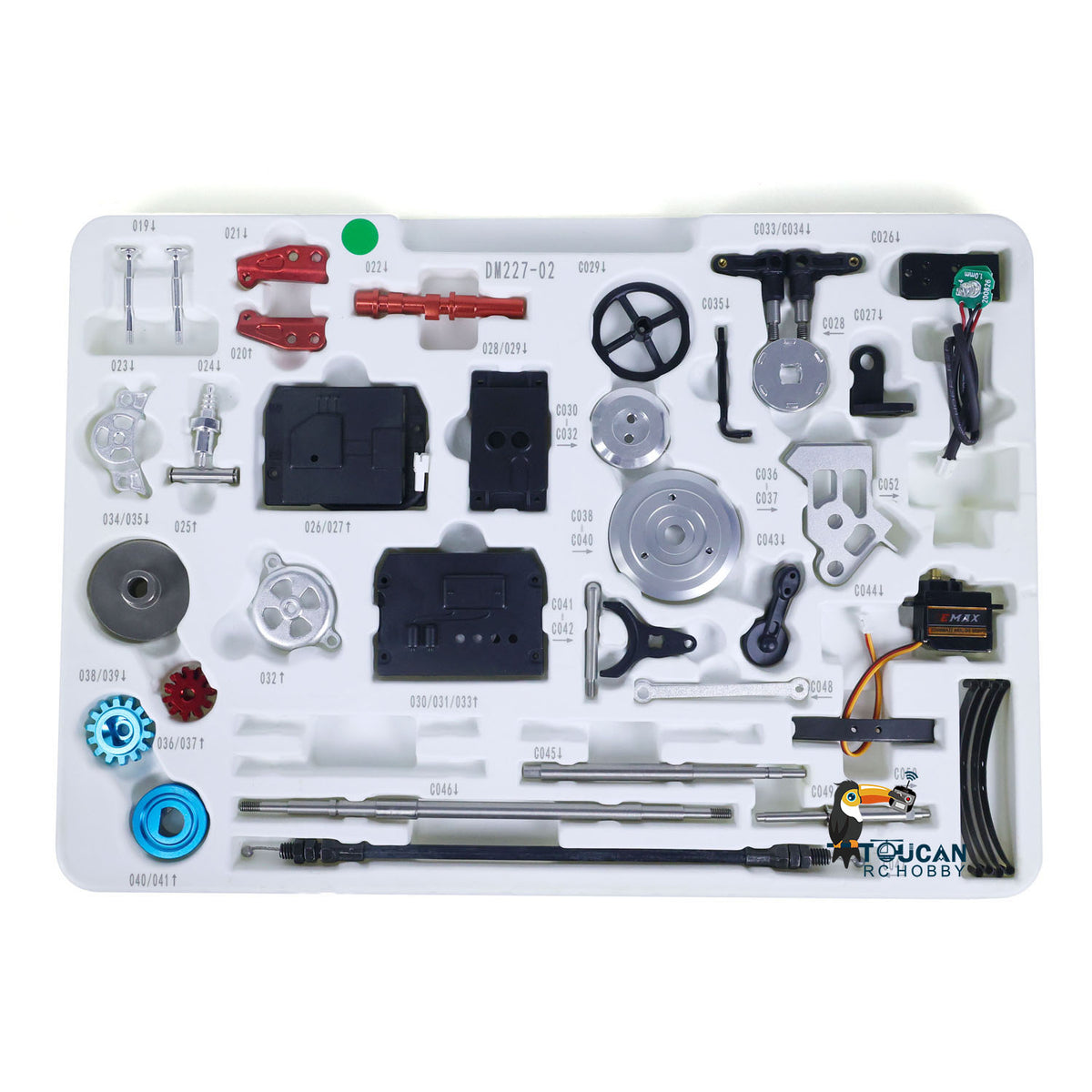 TOUCAN RC HOBBY TECHING Alloy Simulation Engine Classic Car Boutique Display DIY Metal Machinery Cars Model Decorative Kits Works of Art