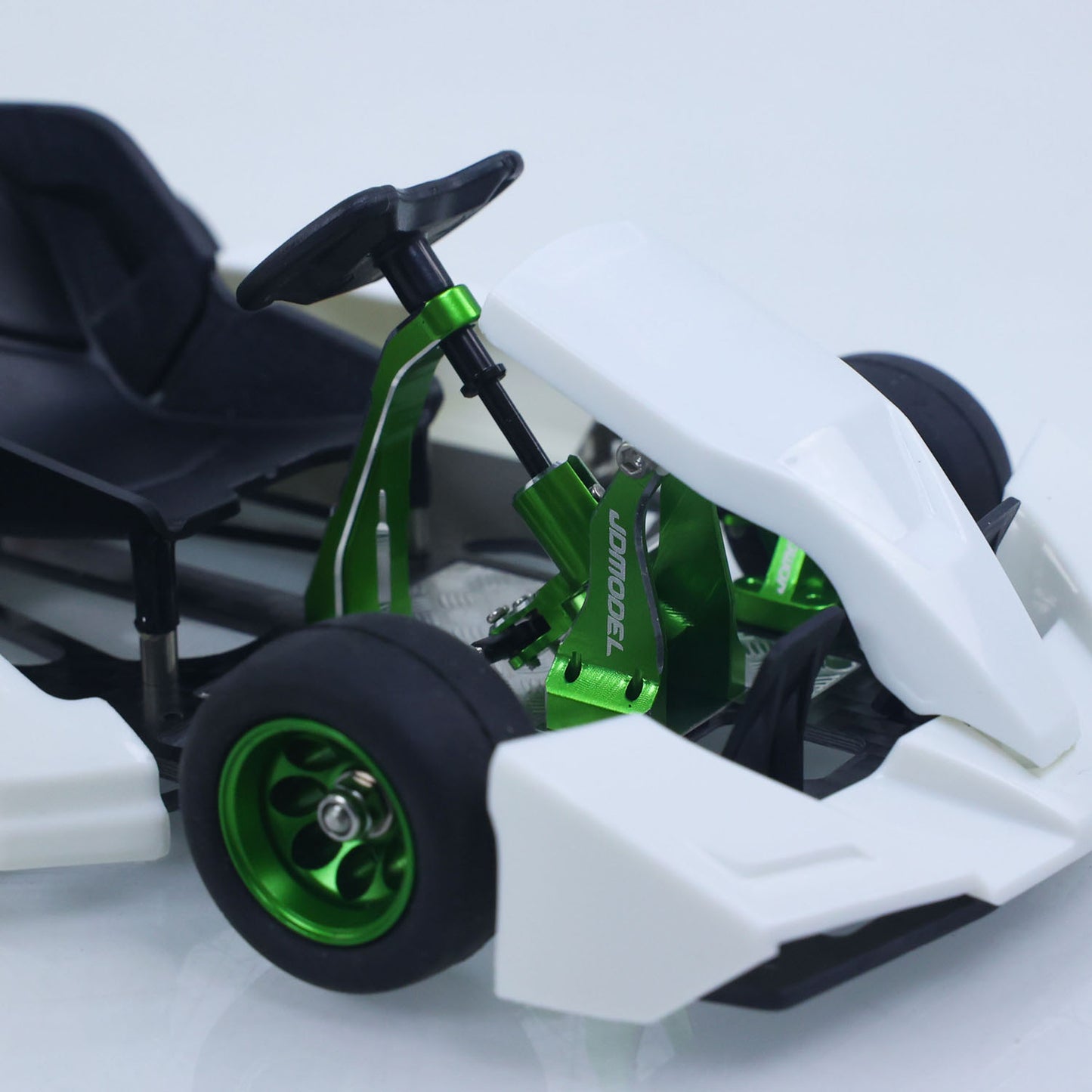 KIT JDM 298A 1/10 4x2 RC Go-Kart Unlimited DIY Model Vehicle Remote Control Electric Racing Car Motor No Battery for Adult