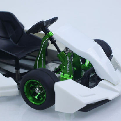KIT JDM 298A 1/10 4x2 RC Go-Kart Unlimited DIY Model Vehicle Remote Control Electric Racing Car Motor No Battery for Adult