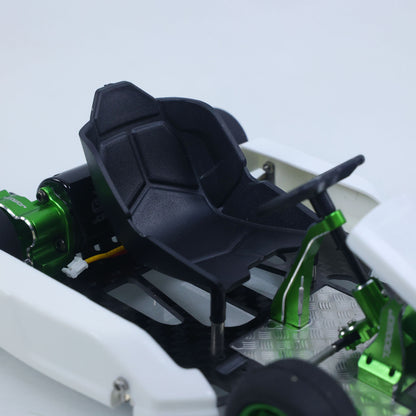 KIT JDM 298A 1/10 4x2 RC Go-Kart Unlimited DIY Model Vehicle Remote Control Electric Racing Car Motor No Battery for Adult