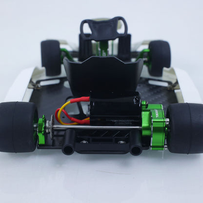 KIT JDM 298A 1/10 4x2 RC Go-Kart Unlimited DIY Model Vehicle Remote Control Electric Racing Car Motor No Battery for Adult