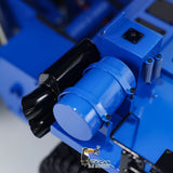 1/20 RC Metal Hydraulic Mine Truck 793D Dumper Flysky I6X Radio Light System Heavy Tipper Truck for Mining Excavator Model