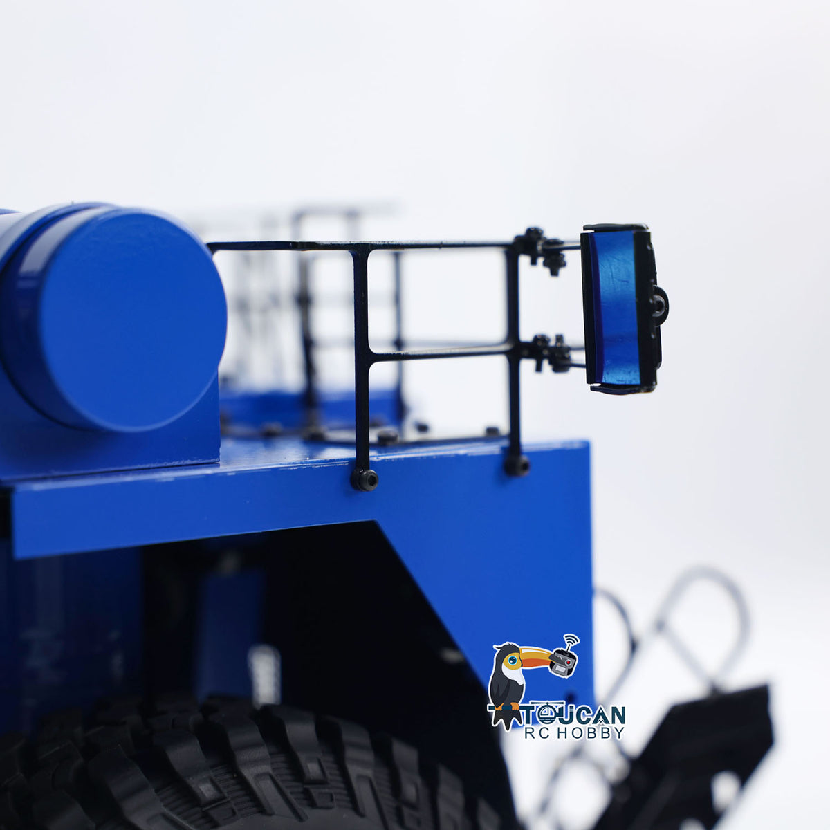 1/20 LZGH-C793D Metal Hydraulic RC Dump Truck RTR Yellow Rock Tread Tire