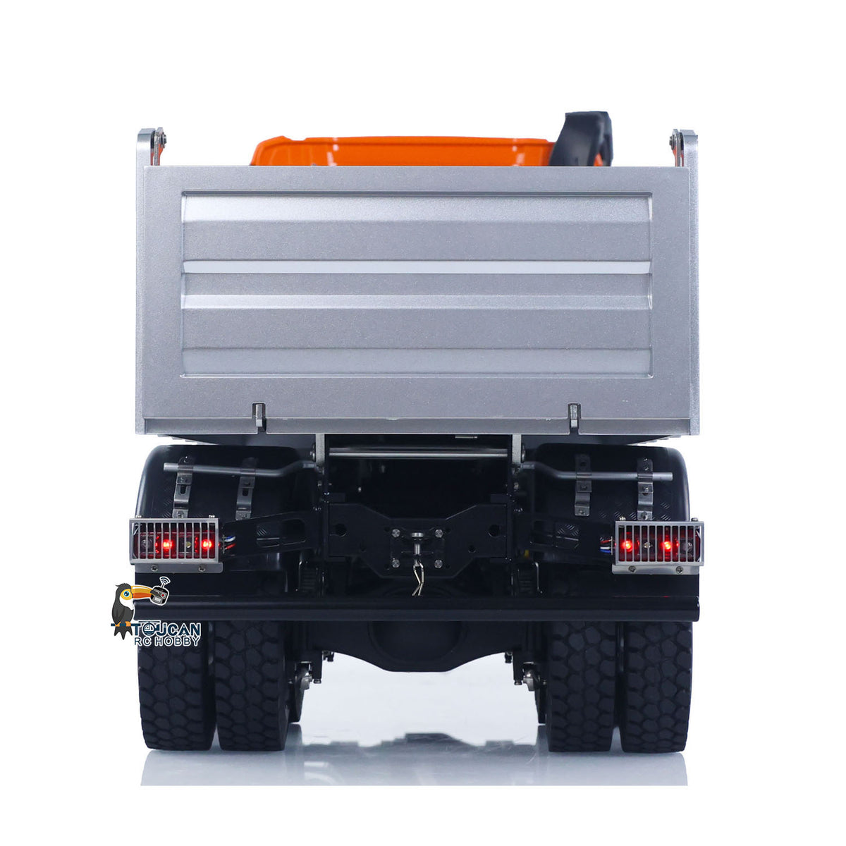 €80 OFF 11.11 BIG SALE 1/14 Kabolite 5702 RC Construction Dump Truck 6x6 Remote Control Tipper Vehicle Electric Lift Bed 2-Speed Gearbox Light Sound