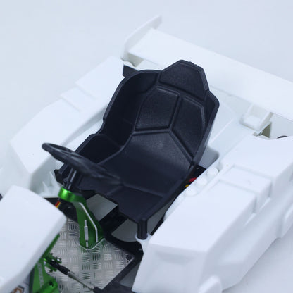 JDM 298B 1/10 Plastic RC Go-Kart DIY Model Radio Controlled Electric Racing Vehicle Unlimited Retrofit for Advanced Player