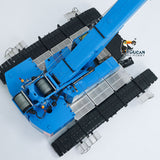 Eyewhale 1/14 Metal Remote Control Hydraulic Telescopic Crawler Crane Truck 10-way Valves RC Hoist Model Frsky Radio 5D Joystick