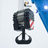 Toucanhobby D1220 1/14 Metal RC Hydraulic Telescopic Crawler Crane Truck Engineering Vehicle 10CH Valve Brushless ESC for Adults