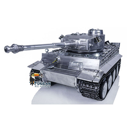 Mato 100 % Metall, Maßstab 1/16, deutscher Tiger I BB-Schießsatz, RC-Panzer 1220, Oberrumpf, Chassis, Fernbedienungsmodell