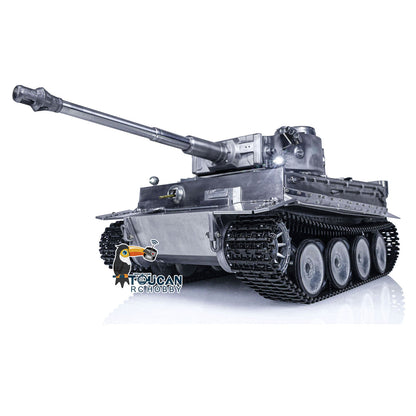TOUCAN RC HOBBY Mato Metal 1/16 German Tiger I BB Shooting RTR RC Tank 1220 W/ 360 Turret Main Board Radio Controller Battery