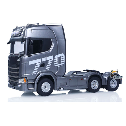 Fast Free Shipping 1/18 Plastic 6X4 Remote Control Tractor Truck SC 770S 1501 RWD RC Lorry Vehicle Light Ready to Run Model Toys
