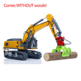 KABOLITE 1/18 K962 100S Remote Control Hydraulic Excavator RC Digger Electric Claw Ripper Hammer Construction Car Machine Toys