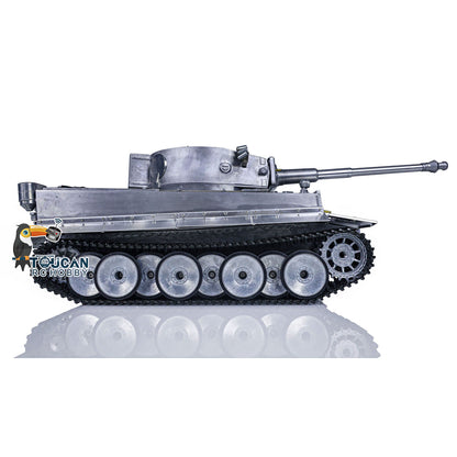 Mato 100 % Metall, Maßstab 1/16, deutscher Tiger I BB-Schießsatz, RC-Panzer 1220, Oberrumpf, Chassis, Fernbedienungsmodell