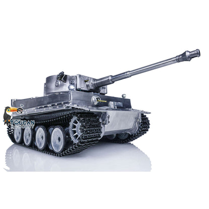 TOUCAN RC HOBBY Mato Metal 1/16 German Tiger I BB Shooting RTR RC Tank 1220 W/ 360 Turret Main Board Radio Controller Battery