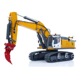 KABOLITE 1/18 K962 100S Remote Control Hydraulic Excavator RC Digger Electric Claw Ripper Hammer Construction Car Machine Toys