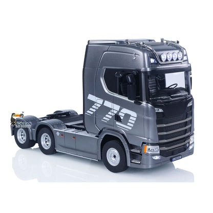 Fast Free Shipping 1/18 Plastic 6X4 Remote Control Tractor Truck SC 770S 1501 RWD RC Lorry Vehicle Light Ready to Run Model Toys