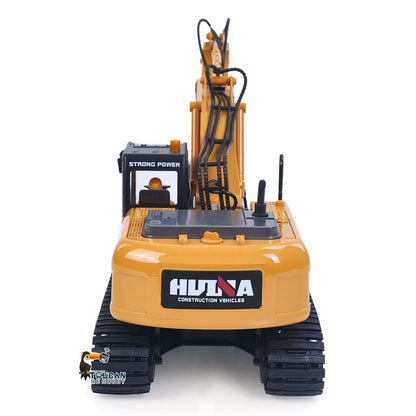 HUINA 1/14 RC Electric Excavator 1535 Remote Control Digger 15CH 2.4G Radio Finished Toy Model Battery Sound Light Effects