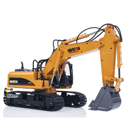 HUINA 1/14 RC Electric Excavator 1535 Remote Control Digger 15CH 2.4G Radio Finished Toy Model Battery Sound Light Effects